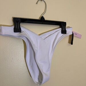 Victoria's Secret White Swim Bottom